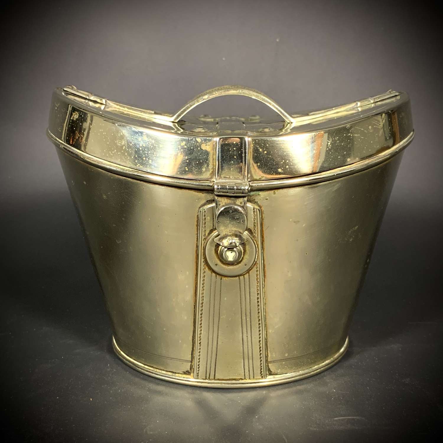 A Victorian novelty Top Hat Ice bucket