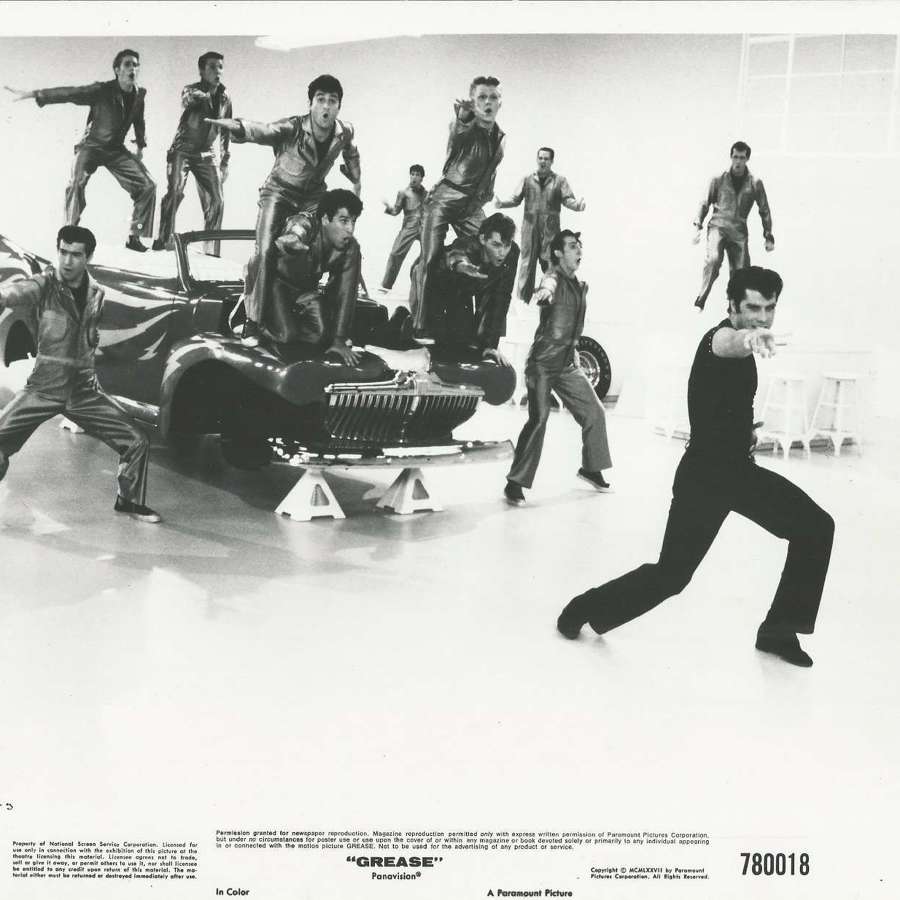 John Travolta - Greased Lightning. Grease, 1968
