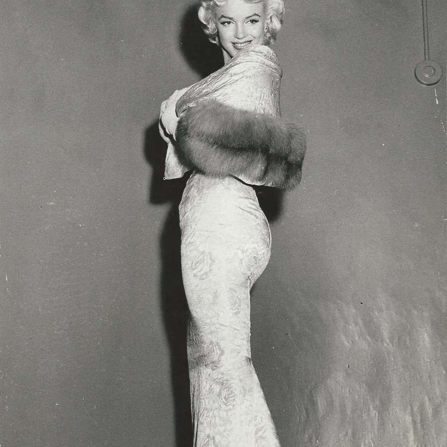 Original Marilyn Monroe press photograph, circa 1950